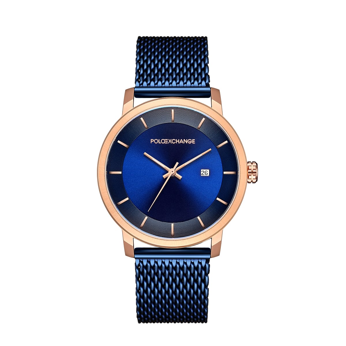 MONTRE POLOEXCHANGE HOMME ACIER